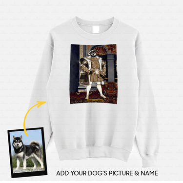 Personalized Dog Gift Idea - Royal Dog's Portrait 54 For Dog Lovers - Standard Crew Neck Sweatshirt